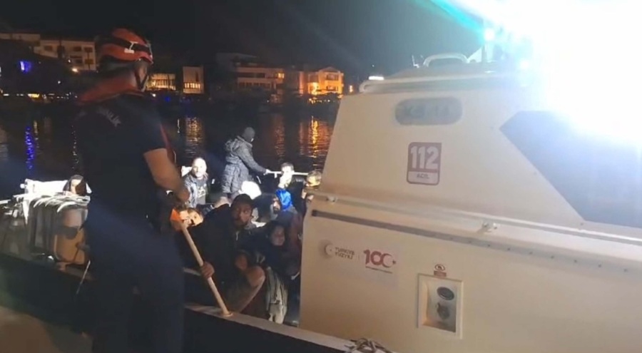 56 kaçak göçmen yakalandı