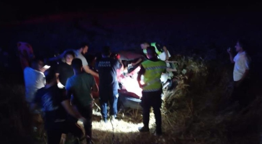 Köpeğe çarpmamak için ölümden döndüler