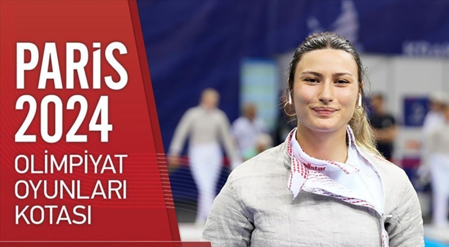 Milli eskrimci Nisanur Erbil, Paris 2024 Olimpiyatları'na katılacak