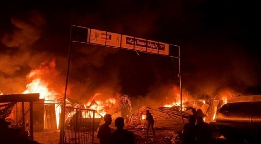 İsrail'den Refah savunması: Saldırıda kullandığımız bombalar o yangını çıkaramazdı