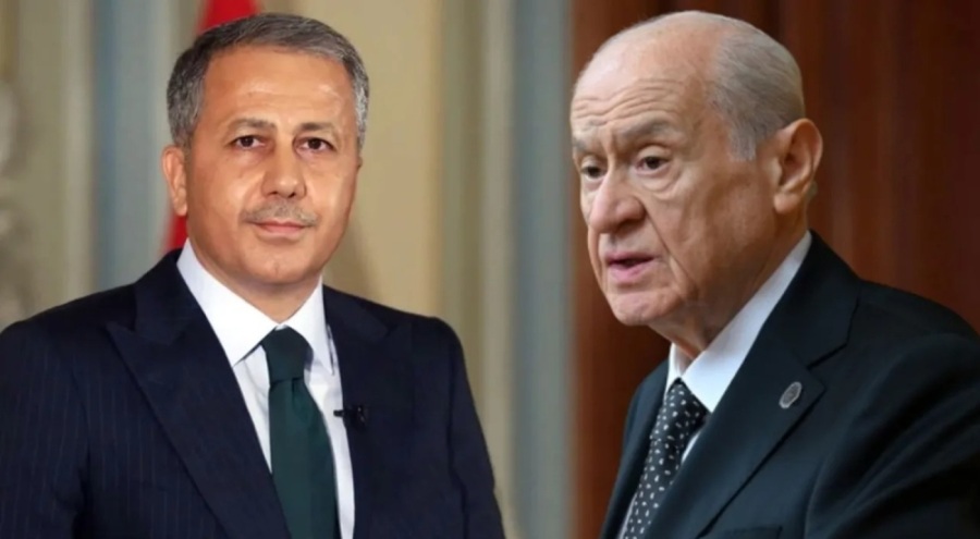 Ali Yerlikaya, MHP Lideri Devlet Bahçeli'yi ziyaret etti