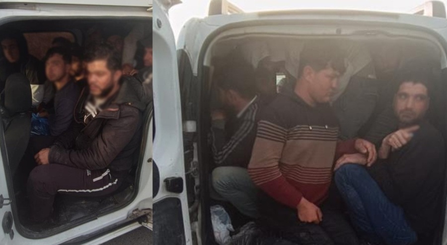 Hatay'da göçmen operasyonu: 14 gözaltı