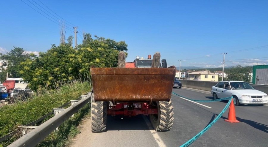 Yalova'da iş makinesinin çarptığı kişi öldü