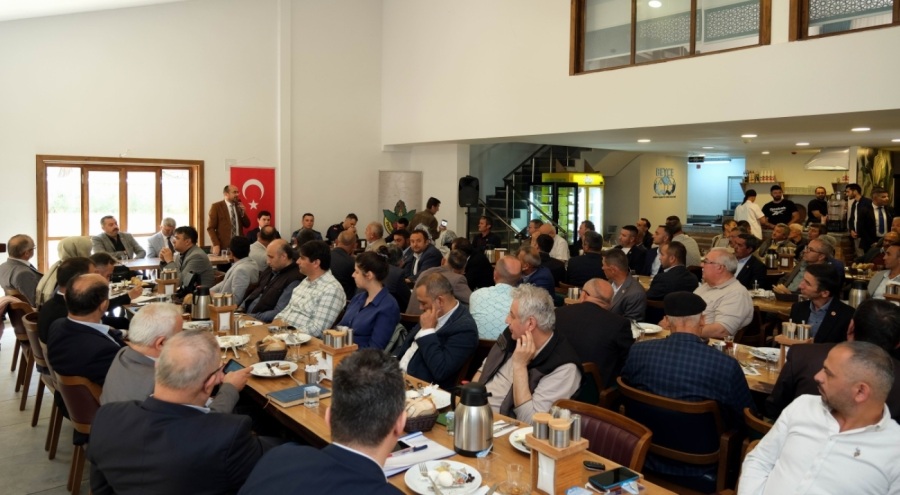 Orhaneli'nin muhtarları buluştu