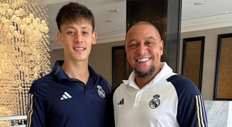 Roberto Carlos'tan Arda Güler'i şaşırtan hareket!