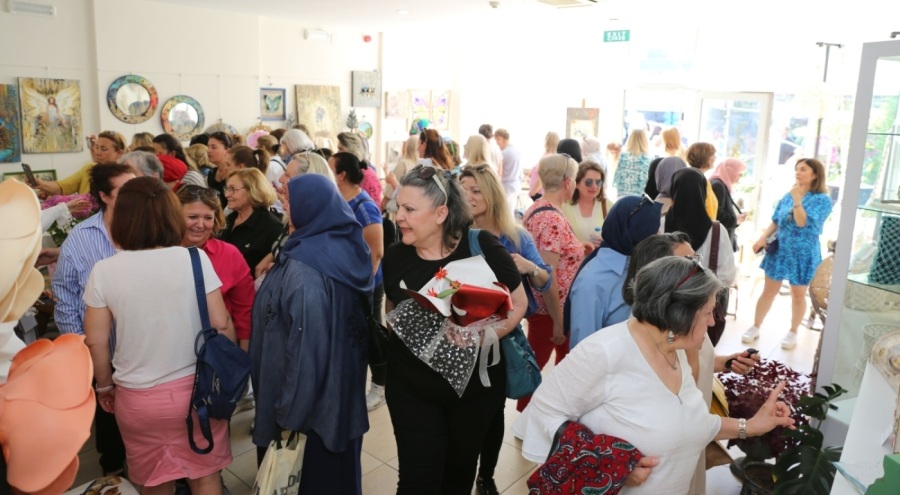 NİLSEM'li kadınların el emekleri göz doldurdu