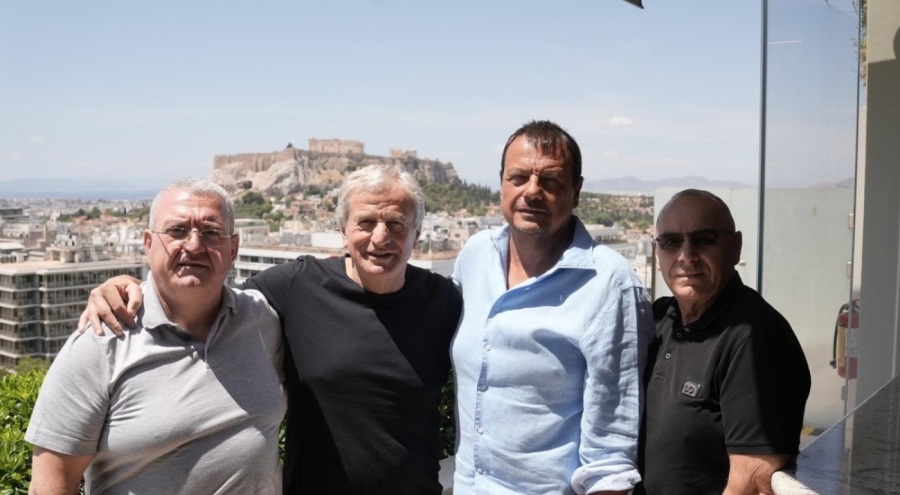 UEFA İcra Kurulu üyesi Servet Yardımcı, Ergin Ataman ile buluştu