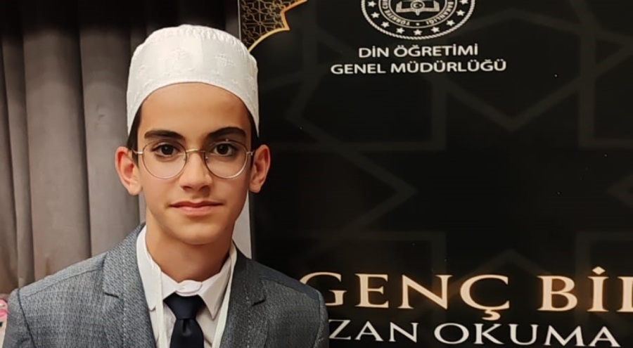 Ezanı Güzel Okuma Yarışması'nın Türkiye birincisi Bursa'dan