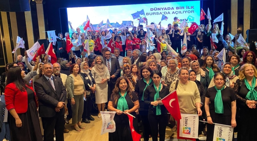 LÖSEV dünyada bir ilki gerçekleştirecek! Bursa'da açılıyor