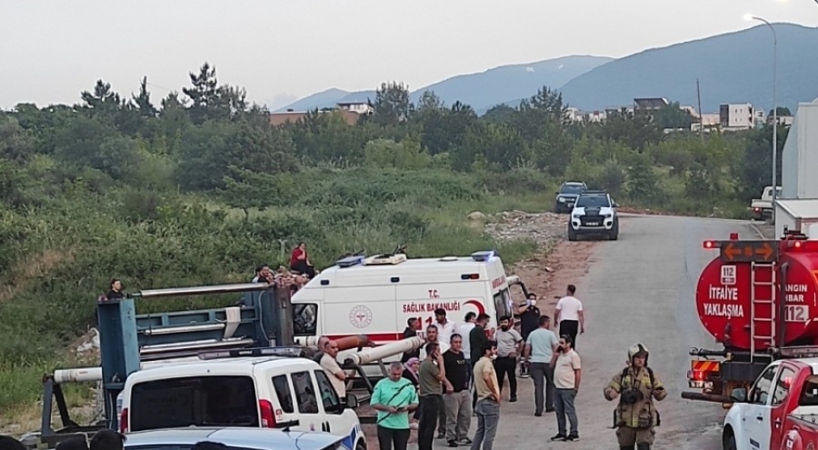 Bursa'da tekstil fabrikasında yangın!