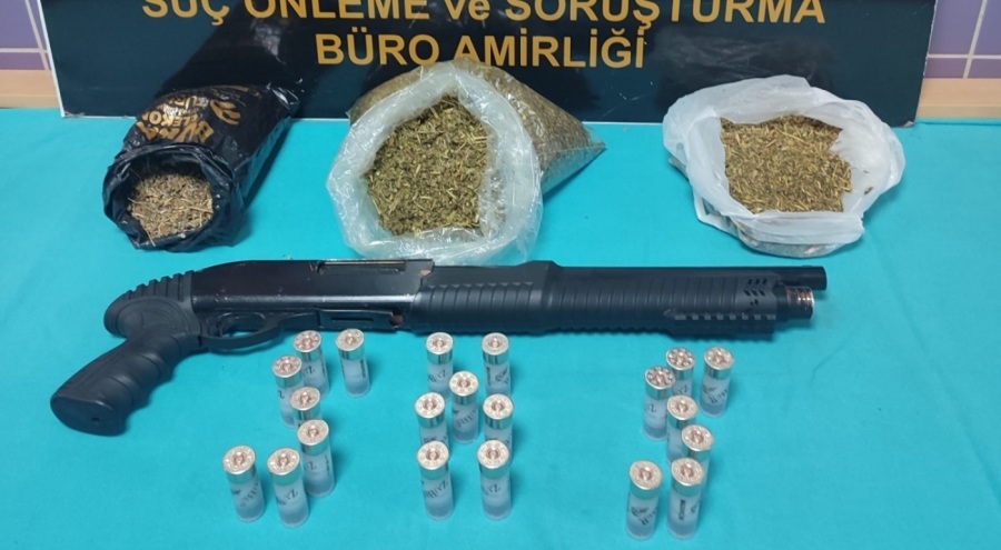Bursa'da 1 kilo 437 gram bonzai ele geçirildi