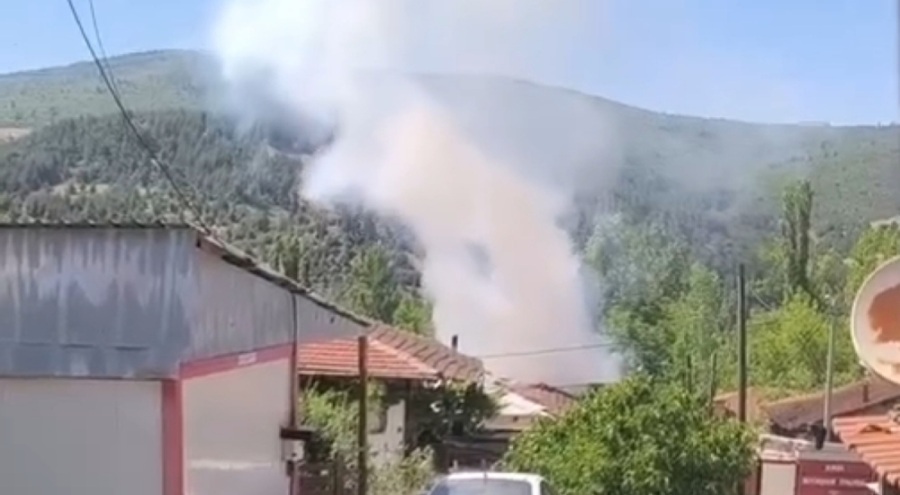 Bursa Orhaneli'deki evde çıkan yangın söndürüldü