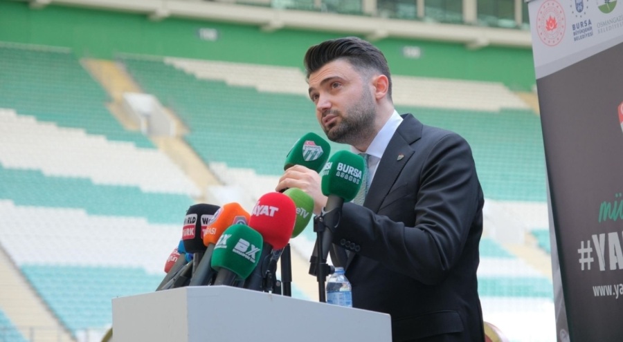 Bursaspor Başkanı Çelik: "Bursaspor büyüklüğünü hiçbir zaman kaybetmeyecek"