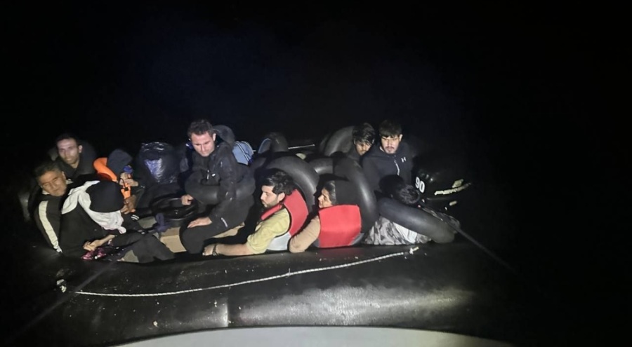 22 düzensiz göçmen kurtarıldı