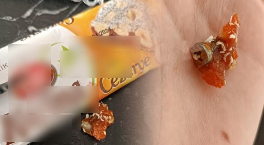 Sosyal medyada gündem oldu: Marketten aldığı üründen çıktı