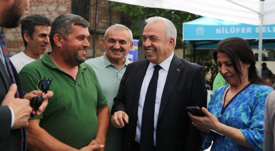 Nilüfer Belediye Başkanı Şadi Özdemir Mahalle Buluşmaları'na katıldı
