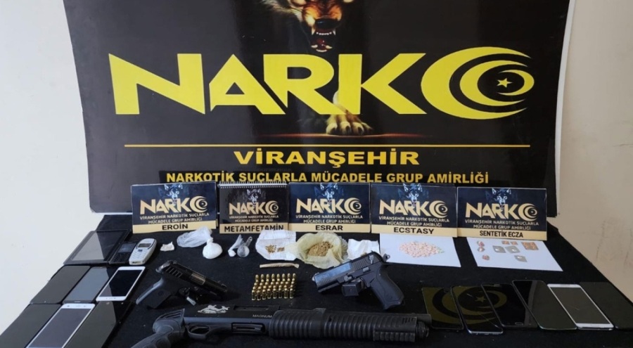 Şanlıurfa'da uyuşturucu operasyonu