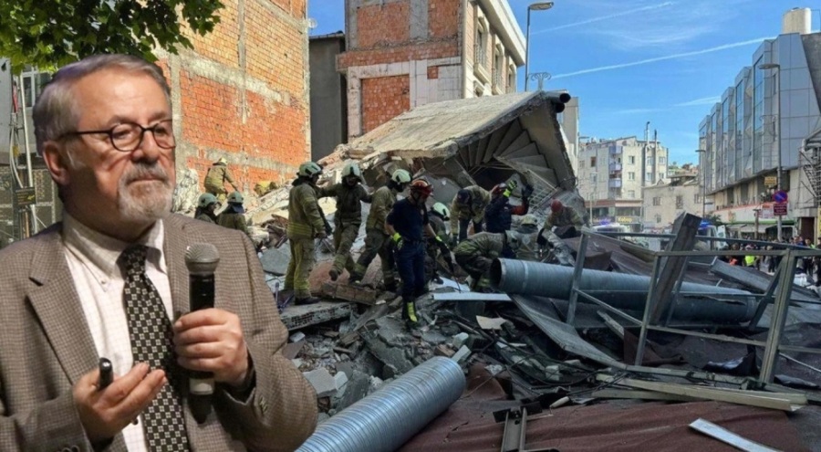 Naci Görür'den çöken bina ile ilgili açıklama