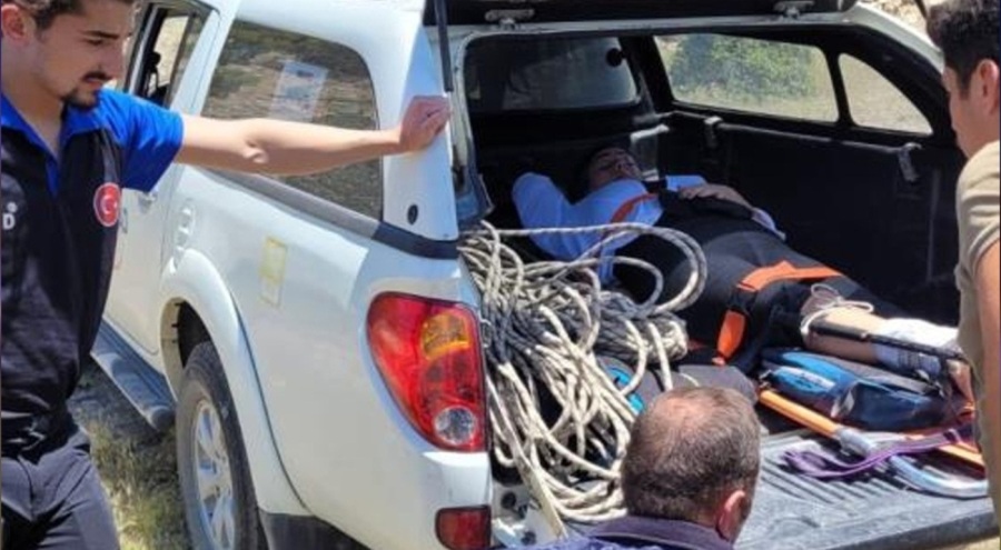 Doğa yürüyüşünde hastanelik oldu!