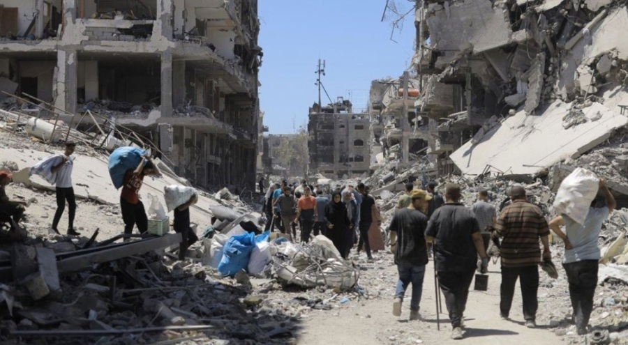 İsrail saldırıları sonucu binlerce aile tahliye edildi