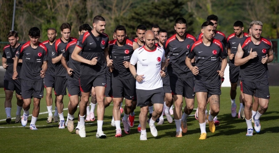 A Milli Takım, İtalya maçının hazırlıklarını sürdürdü