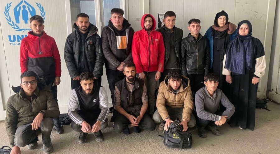 19 kaçak göçmen yakalandı