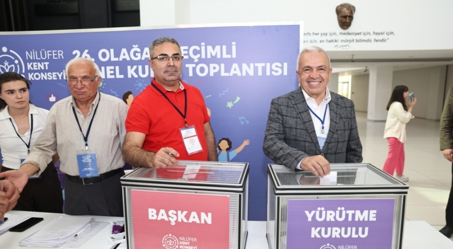 Nilüfer Kent Konseyi'nde yeni Başkan Mustafa Berkay Aydın