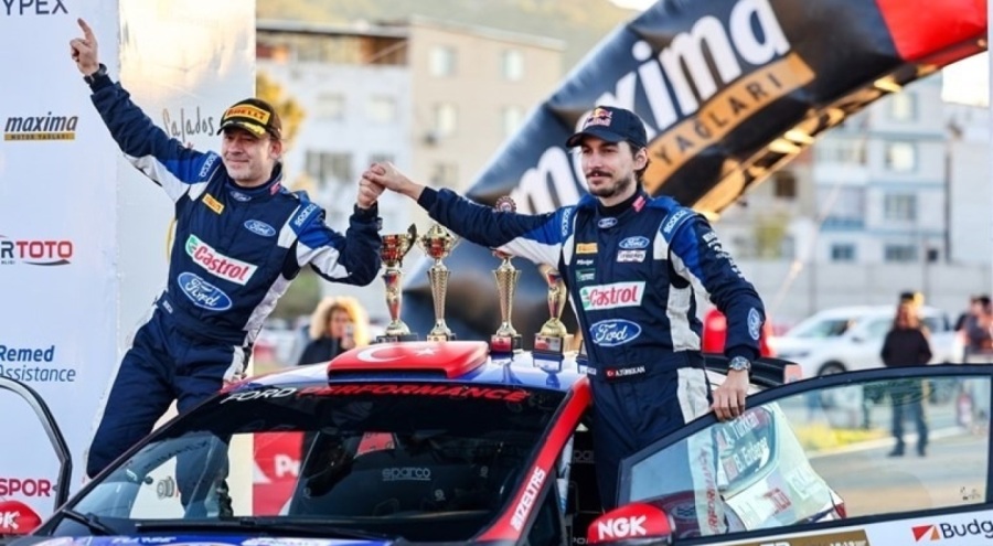 Milli rallici Ali Türkkan, İtalya'da ikinci oldu