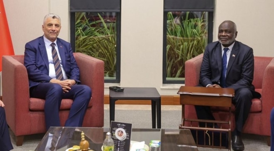 Bakan Bolat, Sudan Maliye Bakanı Ibrahim ile görüştü