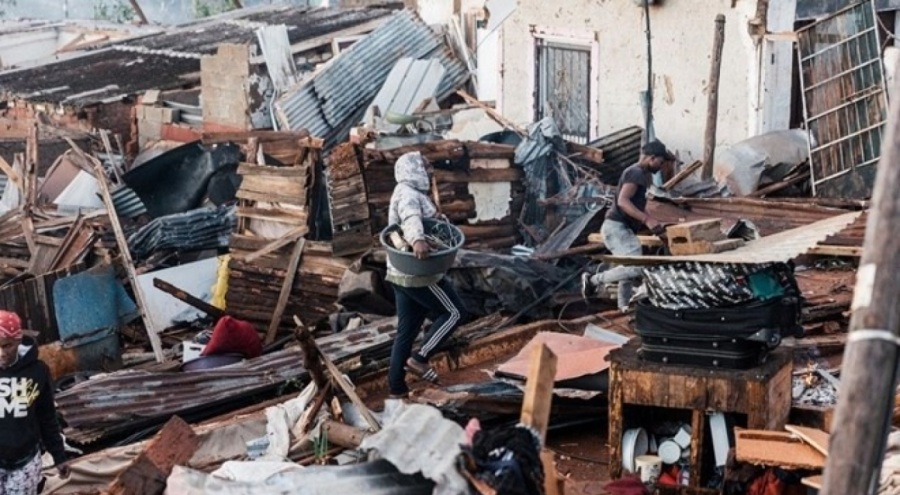 Güney Afrika'da hortum: 22 kişi hayatını kaybetti