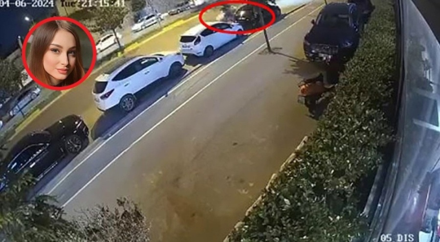 Sümeyye'yi hayattan koparan motosiklet kazası kamerada