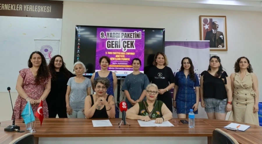 Bursa'da kadınlardan 9. Yargı Paketi taslağına tepki: Suç icat ediliyor