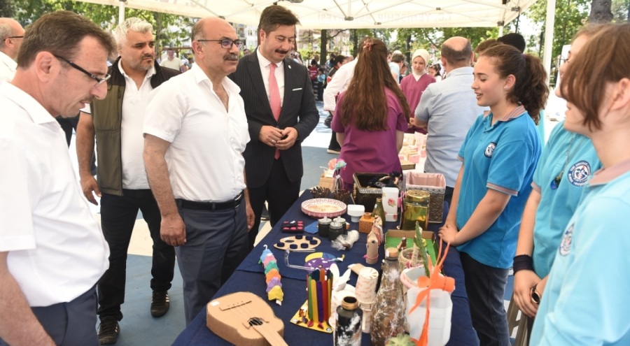 Yenişehir'de Çevre Günü'nde plastik atıklara dikkat çekildi