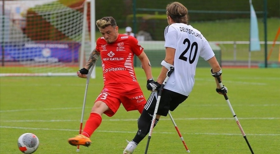 Almanya'ya 11 gol atan Ampute Milli Takımı yarı finalde!