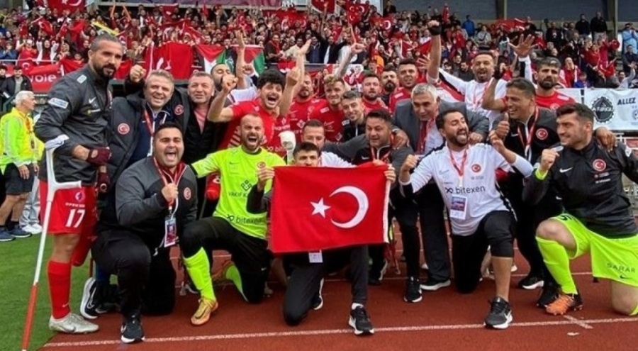 Ampute Milli Takımı, Almanya'yı 11-0'lık tarihi galibiyetle geçti