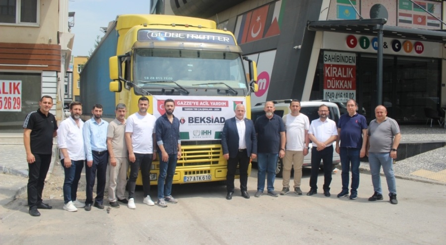 BEKSİAD'dan Gazze'ye ikinci yardım tırı
