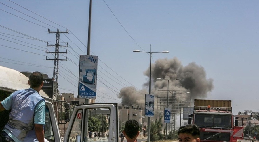 Nuseyrat Mülteci Kampı'na bombardıman! 94 ölü, 200 yaralı