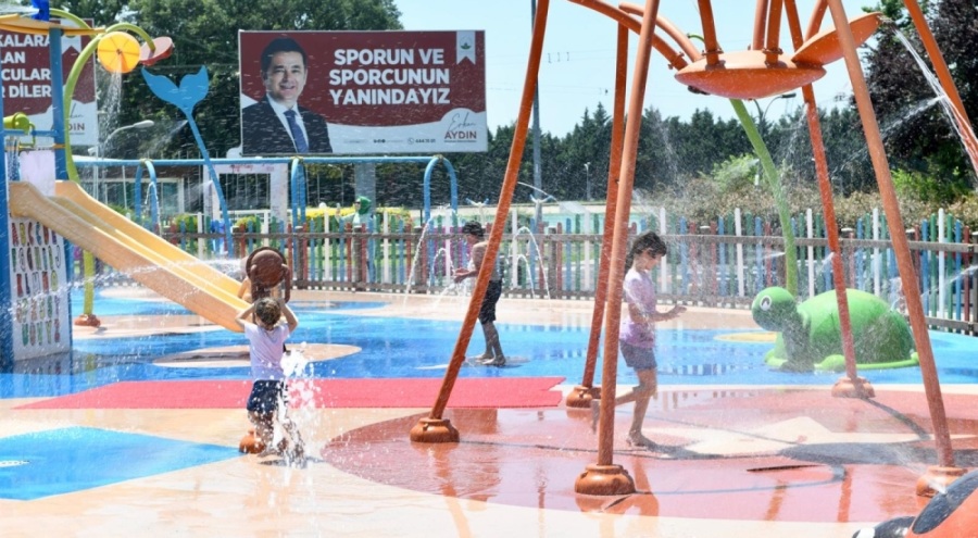 Bursa'da bir ilk olan Su Oyunları Parkı, Osmangazi'de düzenlendi