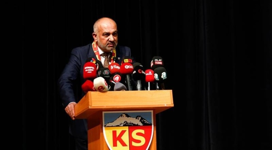 Kayserispor Başkanı Ali Çamlı, güven tazeledi
