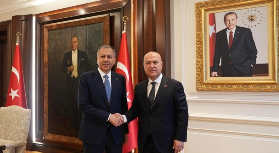 CHP Genel Başkan Yardımcısı Bakan, İçişleri Bakanı Yerlikaya'yı ziyaret etti