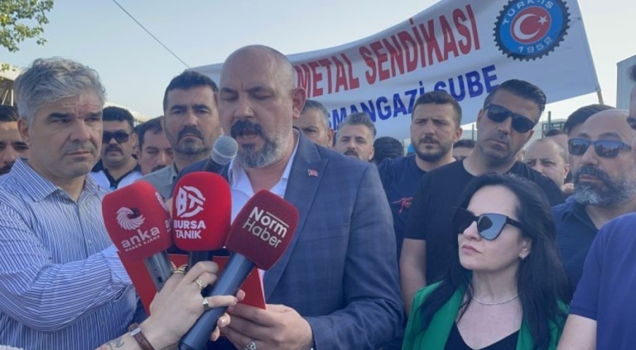 Bursa'da Türk Metal'e üye olan SEGE Koltuk Fabrikası'nda çalışan 15 işçi işten çıkarıldı