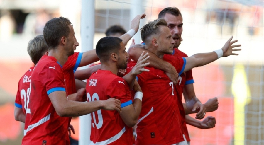 A Milli Takım'ın rakibi Çekya, Kuzey Makedonya'yı 2-1 mağlup etti