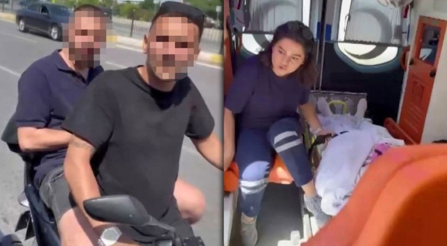 Ambulansın önünü kesmişlerdi: 2 maganda yakalandı