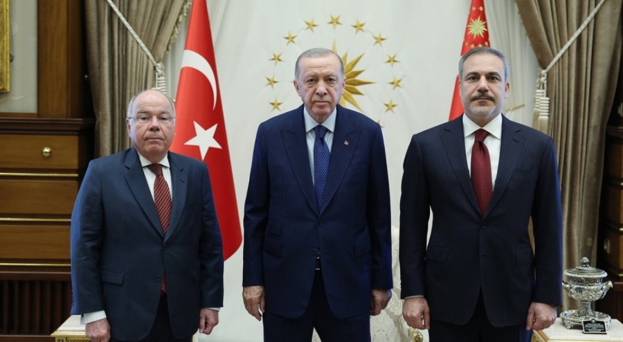 Erdoğan, Brezilya Dışişleri Bakanı Vieira'yı kabul etti