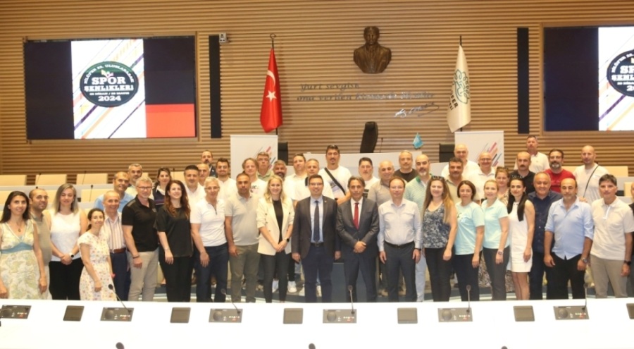 Bursa Nilüfer'de Spor Şenlikleri'nde görev alanlara teşekkür