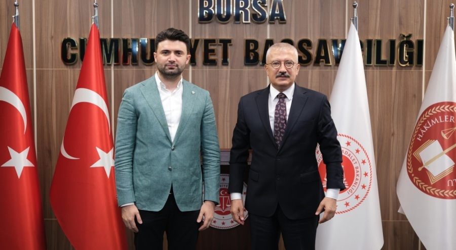 Bursaspor'dan Bursa Cumhuriyet Başsavcısı Ramazan Solmaz'a ziyaret