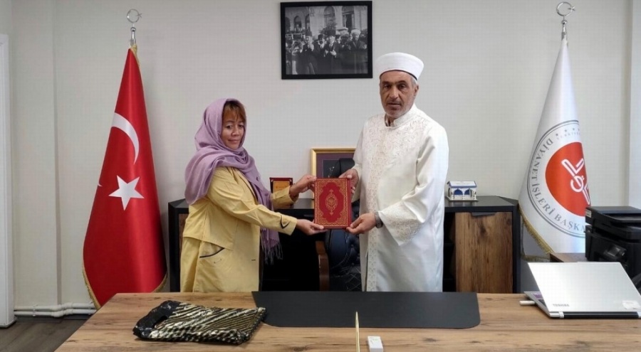 Filipinli kadın tatil için geldiği Bursa'da müslüman oldu