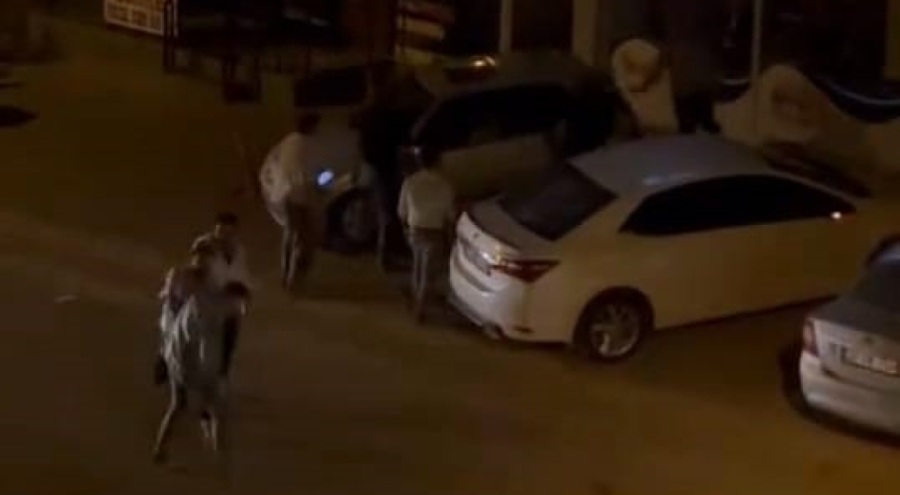 Bursa'da yabancı uyruklu şahısların meydan muharebesi
