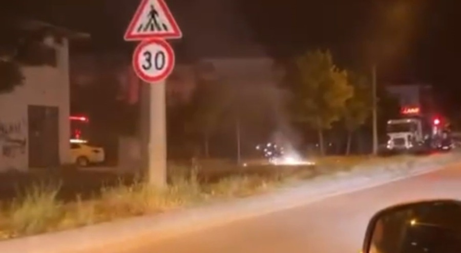 Bursa'da sıcaklık 40'dereceye ulaşınca elektrik telleri havai fişek gibi patladı