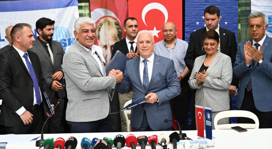 Bursa Büyükşehir'de toplu sözleşme sevinci